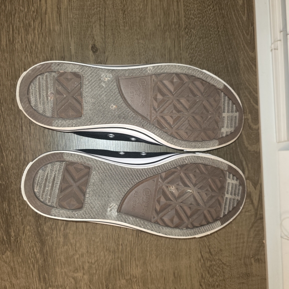 Converse Women's Sneakers in Black and Pink Plaid - Picture 2 of 7